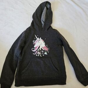 Unicorn Pullover Hooded Sweatshirt | Girls | 6 | Jumping Beans | Hoodie | Tops